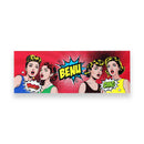 BENU Pop Art Capsule Bookmark Set - Red | EndlessPens