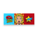 BENU Pop Art Capsule Bookmark Set - Blue and Red | EndlessPens