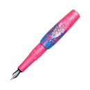BENU Pixie Stardust Pink Fountain Pen With Exposed Nib | EndlessPens