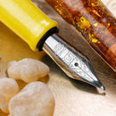 BENU Talisman Frankincense Fountain Pen - Nib Close Up View