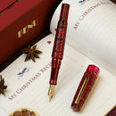 BENU Christmas Cheer Gift Set - Limited Edition (2026) - Pen on Top of Notebook | EndlessPens
