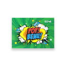BENU Pop Art Capsule Postcard Set - Green Postcard | EndlessPens