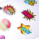 BENU Pop Art Capsule Sticker Sheet on White Background | EndlessPens