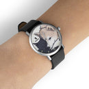 BOUNSHI × @kimkanone_ The Original Bounshi Watch - Black - A Person Wearing A Wristwatch | EndlessPens