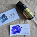 Robert Oster Community Ink Ube Truffle Ink Bottle (50ml) - Ink Bottle, Swatch Card, and Paper with Writings | EndlessPens