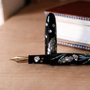 CYPRESS × @micahfinds Victorian Flora: Hopeful Hyacinth (14K Gold) Fountain Pen with Exposed Nib | EndlessPens