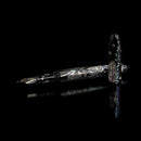 CYPRESS × @micahfinds Victorian Flora: Hopeful Hyacinth Fountain Pen in Black Background | EndlessPens