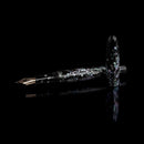 CYPRESS × @micahfinds Victorian Flora: The Humble Fern (14K Gold) Fountain Pen on Black Background | EndlessPens