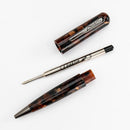 Conklin All American Brownstone Ballpoint Pen - Pen Diasassembled On White Background | EndlessPens