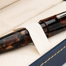 Conklin All American Brownstone Ballpoint Pen - Pen In Case On White Background | EndlessPens