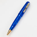 Conklin All American Lapis Blue Ballpoint Pen - Pen Pointing Left On White Background | EndlessPens