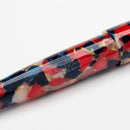 Conklin All American Old Glory Ballpoint Pen - Pen Markings Close Up View on White Background | EndlessPens
