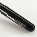 Conklin All American Raven Black Ballpoint Pen - Pen Brand Marking On White Background | EndlessPens