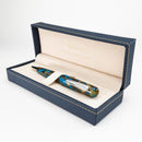 Conklin All American Southwest Turquoise Ballpoint Pen - Pen Displayed In Case | EndlessPens