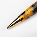 Conklin All American Tortoiseshell Ballpoint Pen - Pen Tip Close Up View | Endlessens
