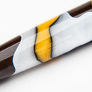 Conklin All American Yellowstone Ballpoint Pen - Pen Markings Close Up View | EndlessPens