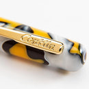 Conklin All American Yellowstone Ballpoint Pen - Pen Brand Marking Close Up | EndlessPens
