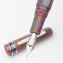Conklin 1898 898 Misto Resin Flare Fountain Pen - Pen Nib Close Up | EndlessPens