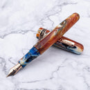 Conklin 1898 Misto Resin Orange Fountain Pen - Cap Cover Detached From Pen | EndlessPens