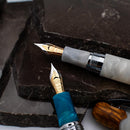 Conklin 1898 Spectra Fusion White Fountain Pen (14K Gold) - Three Fountain Pens | EndlessPens