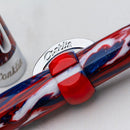 Conklin Crescent Filler Mark Twain 250th Anniversary Fountain Pen - Limited Edition (2026) - Pen Markings Close Up View | EndlessPens