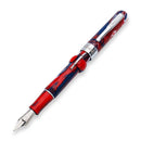 Conklin Crescent Filler Mark Twain 250th Anniversary Fountain Pen - Limited Edition (2026) - Pen on White Background | EndlessPens