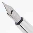 Conklin Symetrik Caramel Sundae Fountain Pen - Pen Nib Close Up View | EndlessPens