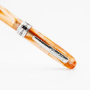 Conklin Symetrik Caramel Sundae Rollerball Pen - Cap Cover Close Up View | EndlessPens
