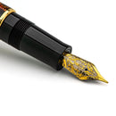 Delta Fountain Pen - DV Glow Up Piston Filler
