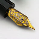 Delta Fountain Pen - DV Glow Up Piston Filler
