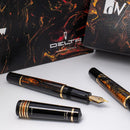 Delta Fountain Pen - DV Glow Up Piston Filler
