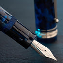 Delta Fountain Pen - Reservoir 2.0 - Blue Grey Mother of Pearl - EndlessPens