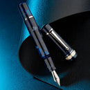 Delta Fountain Pen - Reservoir 2.0 - Blue Grey Mother of Pearl - EndlessPens