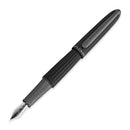 Diplomat Aero Black Fountain Pen - Pen with Nib Exposed | EndlessPens