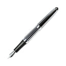 Diplomat Aero Factory Fountain Pen - Pen Leaning Left | EndlessPens