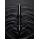 Diplomat Pure Aero Black Fountain Pen in Black Background | EndlessPens