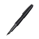 Diplomat Pure Aero Black Fountain Pen with Exposed Nib | EndlessPens