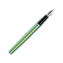 Diplomat Traveller Funky Green Fountain Pen - Pen with Nib Exposed | EndlessPens