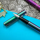 Diplomat Traveller Funky Petrol Fountain Pen - Pen and Cap Cover | EndlessPens
