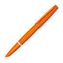 Diplomat Viper Orange Fountain Pen - Orange Pen on White Background | EndlessPens
