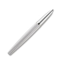 Diplomat Viper Silver Fountain Pen on White Background | EndlessPens