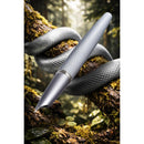 Diplomat Viper Silver Fountain Pen | EndlessPens