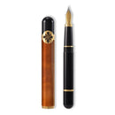 Diplomat Fountain Pen - XO Triple 5 - Camel Leather - Limited Edition (2025) - EndlessPens