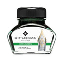 Diplomat Ink Bottle (30ml) in Moss Green Variant | EndlessPens