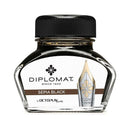 Diplomat Ink Bottle (30ml) in Sepia Black Variant | EndlessPens