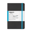 Endless Stationery Recorder Regalia Paper A5 Notebook - Infinite Space Black (Dotted)