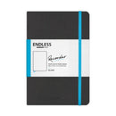 Endless Stationery Recorder Regalia Paper A5 Notebook - Infinite Space Black (Dotted)