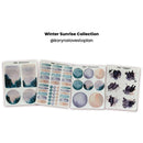 EndlessPens × @karynalovestoplan Winter Sunrise Stickers