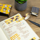 EndlessPens × @twenty_sides Grumpy Kitty Café Washi Tape