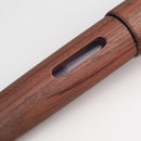 Fine Writing International Rosewood Vacuum Fountain Pen - Pen Ink Level Indicator | EndlessPens